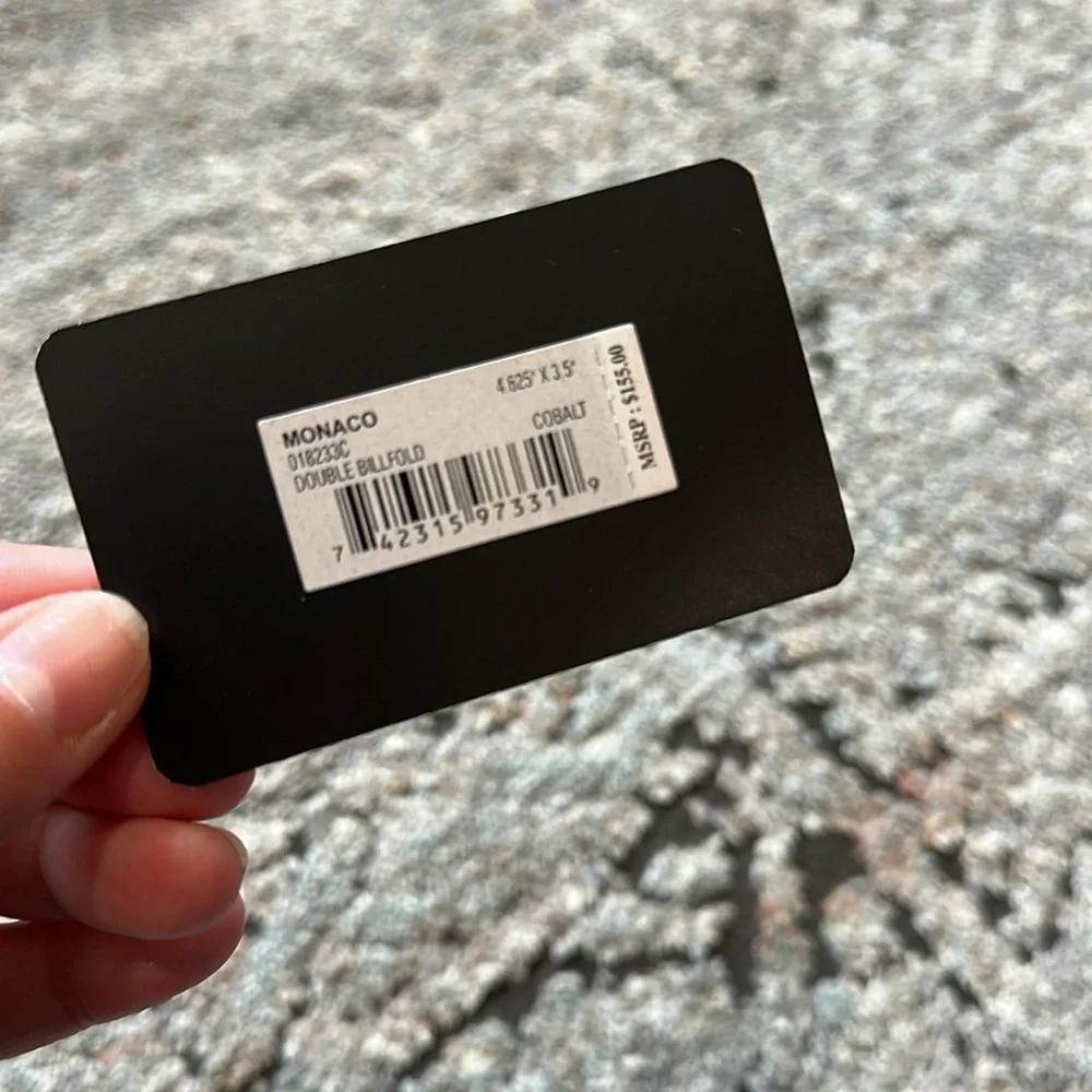 NWT Tami Monaco Double billfold - Picture 7 of 7